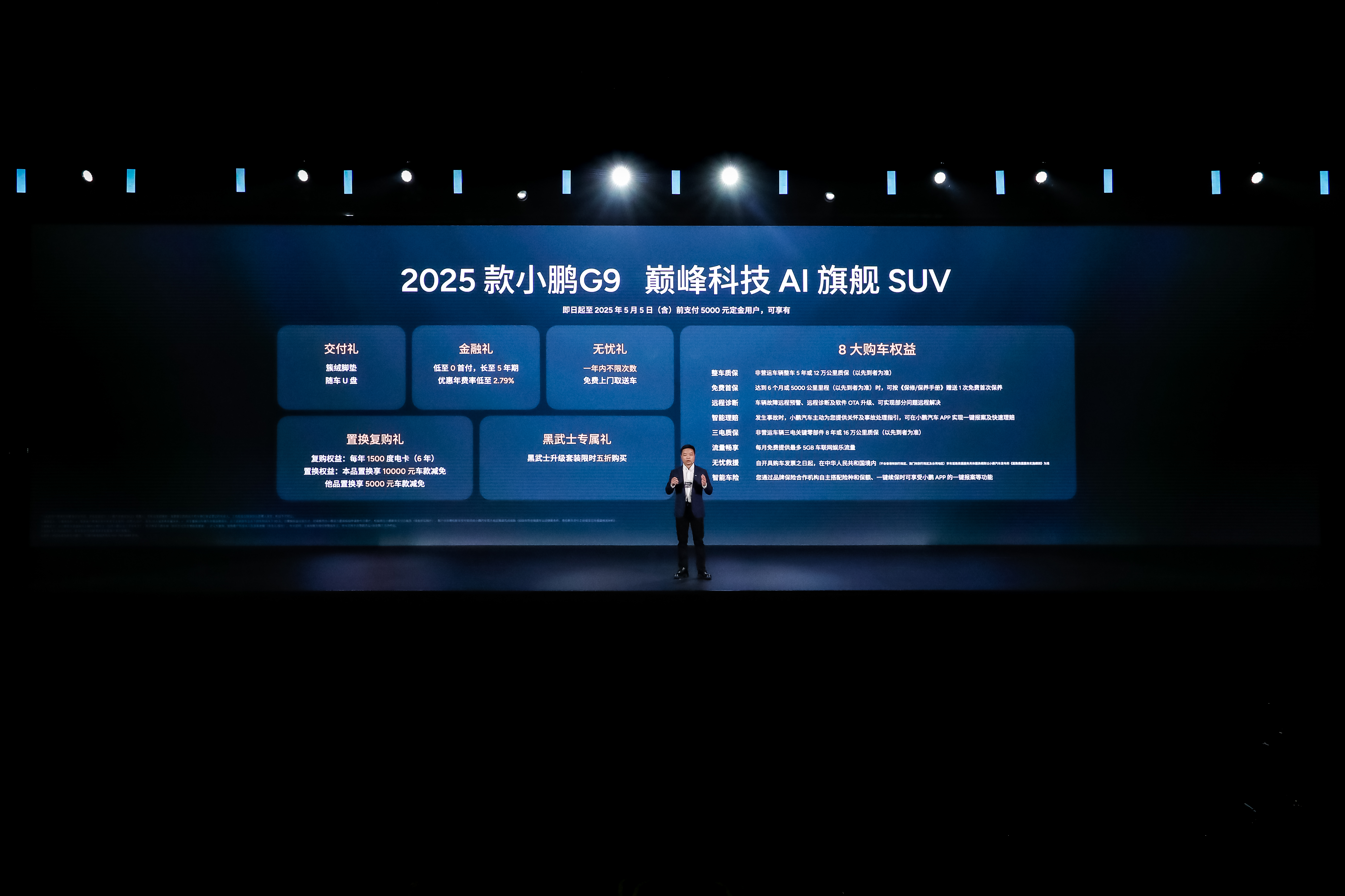 AI科技赋能、配置绝杀2025款小鹏G6 1768万起 2025款小鹏G9 2488万起(图3)