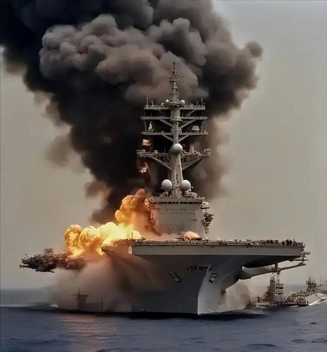 炸了个寂寞美军B-2轰炸机空袭也门胡塞武装依然追打美国航母