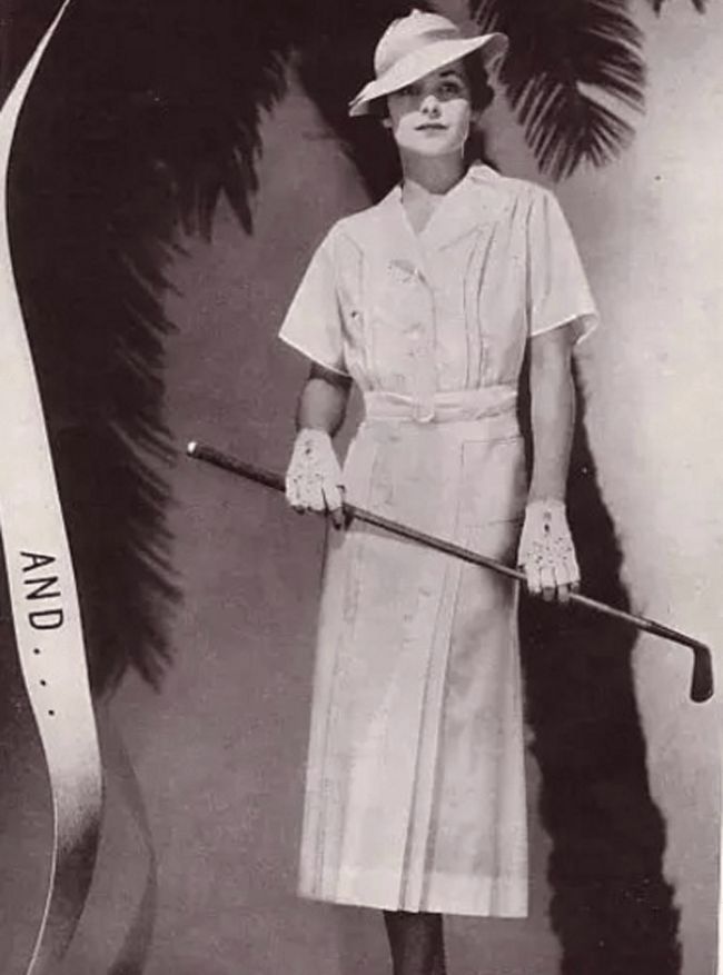 女子高尔夫服饰历史简述(图4)