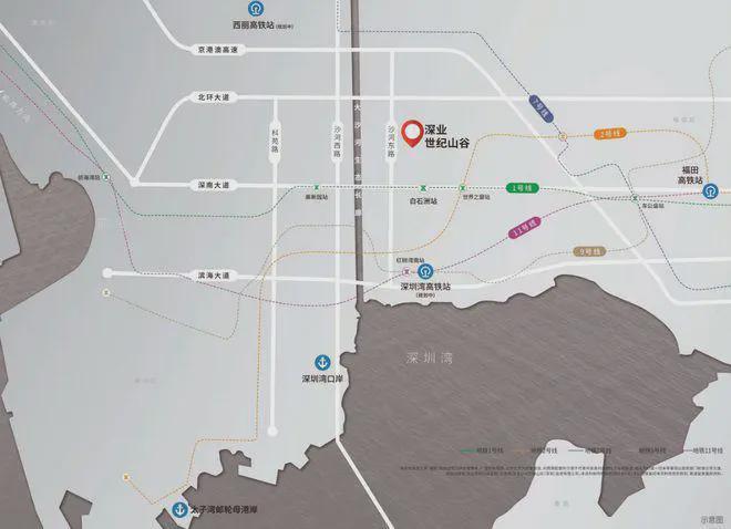 深业世纪山谷配套设施完善3km商业生活圈涵盖华润万象天地(图14)