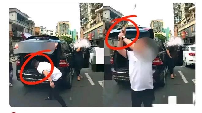 最新！东莞奔驰司机别车砸车后续警方回应：双方都认可处理结果(图2)