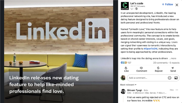 年轻人寻爱秘诀：招聘时找对象 约会时求工作(图4)